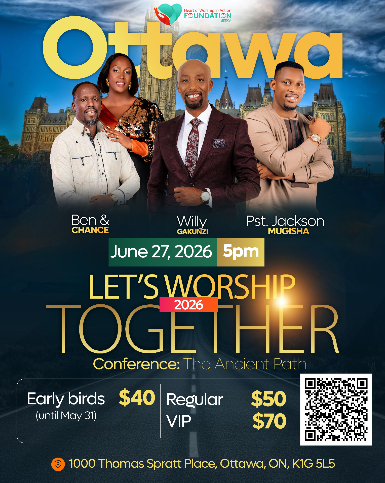 Ottawa: Let's Worship Together 2026 — The Ancient Path